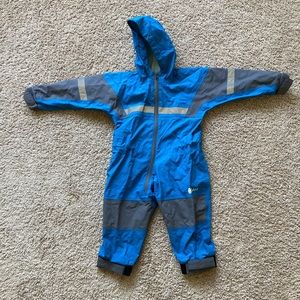 Oaki: Rain and Trail Suit - Blue - Size 2T
